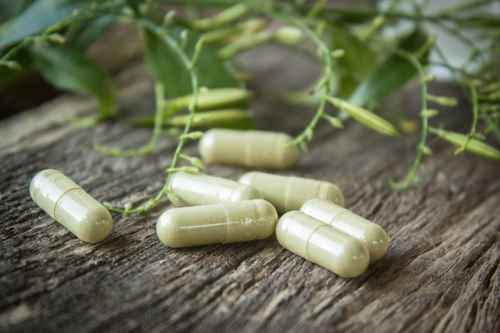 herbal medicine in capsules