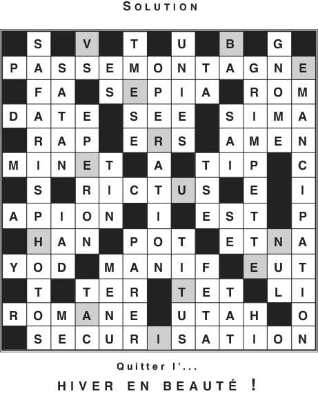 Mots Fléchés